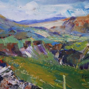 Peveril Castle Valley
