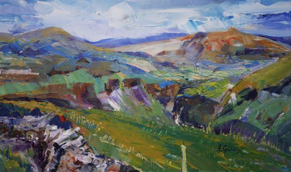 Peveril Castle Valley