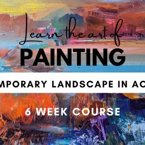 Contemporary Landscapes in Acrylics