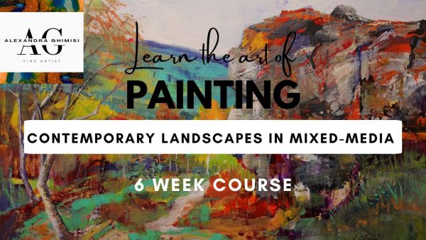 Contemporary Landscapes in Mixed-Media