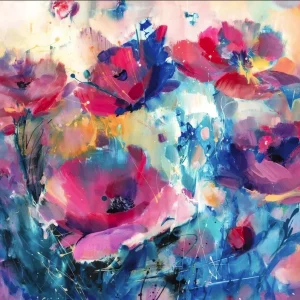 Greeting Cards - Purple Glow