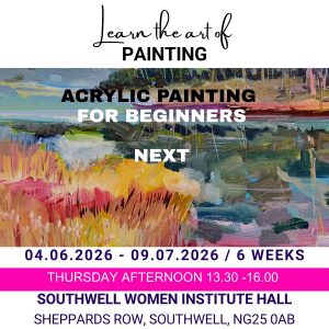 Acrylic painting for Beginners - NEXT, Southwell