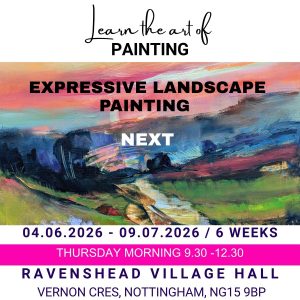 Expressive Landscape painting - NEXT, Ravenshead